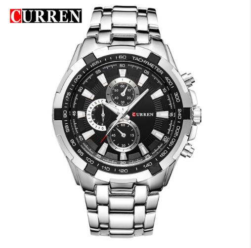 CURREN Watches Men quartz Sports  Waterproof Wristwatch