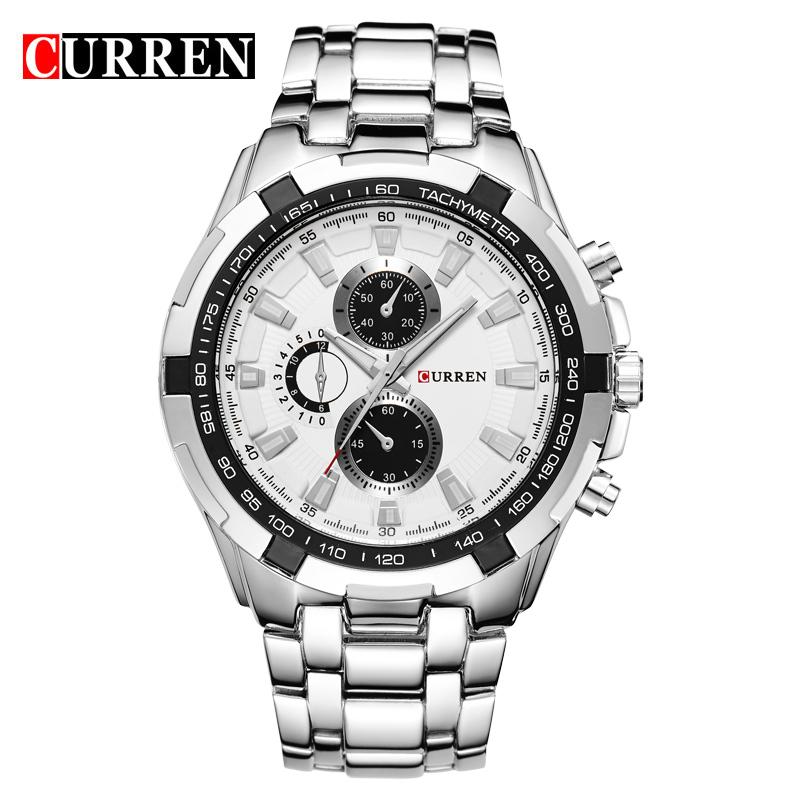 CURREN Watches Men quartz Sports  Waterproof Wristwatch